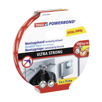 Dubbelhäftande tejp 19mm x 5m | Tesa Powerbond Indoor Ultra Strong 55792-00001-02 203357