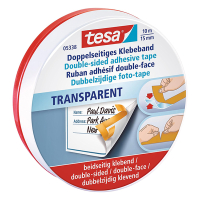 Tesa Dubbelhäftande tejp med släppskikt | 15mm x 10m | Tesa 05338 05338-00000-01 202254