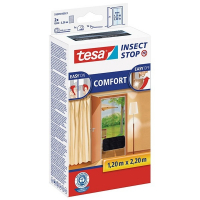 Tesa Insect Stop Comfort myggnät | svart dörr | 2 x (120 x 220cm) 55389-00021-00 STE00017