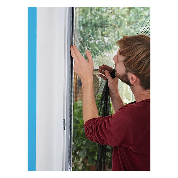 Tesa Insect Stop Comfort myggnät | vit dörr | 2 x (65 x 220cm) STE00018 - 3