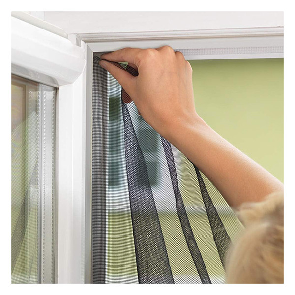 Tesa Insect Stop Standard myggnät | vit dörr | 2 x (65 x 220cm) STE00021 - 3