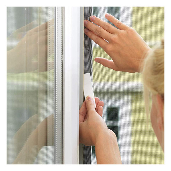 Tesa Insect Stop Standard myggnät | vit dörr | 2 x (65 x 220cm) STE00021 - 4