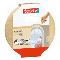 Tesa Maskeringstejp 25mm x 25m | Tesa Curves 56533-00001-00 203367