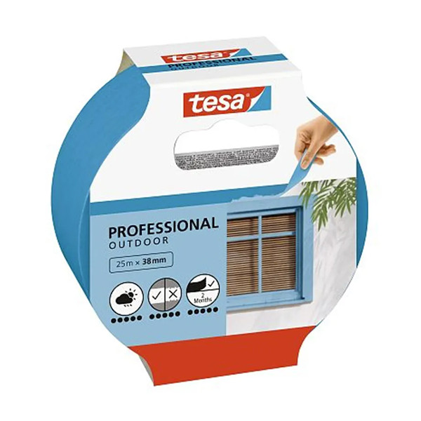 Tesa Maskeringstejp 38mm x 25m | Tesa Professional Outdoor 56251-00000-03 203364 - 1