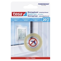 Tesa Monteringstejp 19mm x 1.5m | Tesa Powerbond | transparent 77740-00000-00 202316