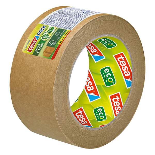 Packtejp 50mm x 50m | Tesa Eco | brun | 1st 202373 - 2