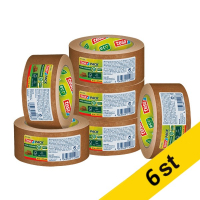 Packtejp 50mm x 50m | Tesa Paper Standard | brun | 6st