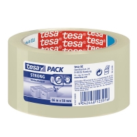 Packtejp 50mm x 66m | Tesa Pack Strong | transparent