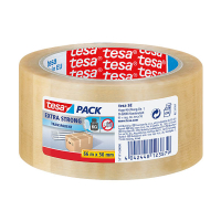 Packtejp transparent 50mm x 66m | Tesa Pack Extra Strong 203401
