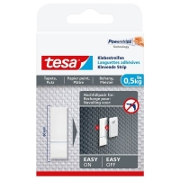 Powerstrips påfyllnadsremsor för känsliga ytor | Tesa | 0,5kg | 9st 202360