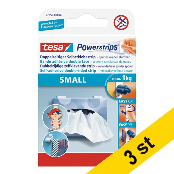 Tesa Powerstrips små vita | Tesa | 14st x3  203350 - 1