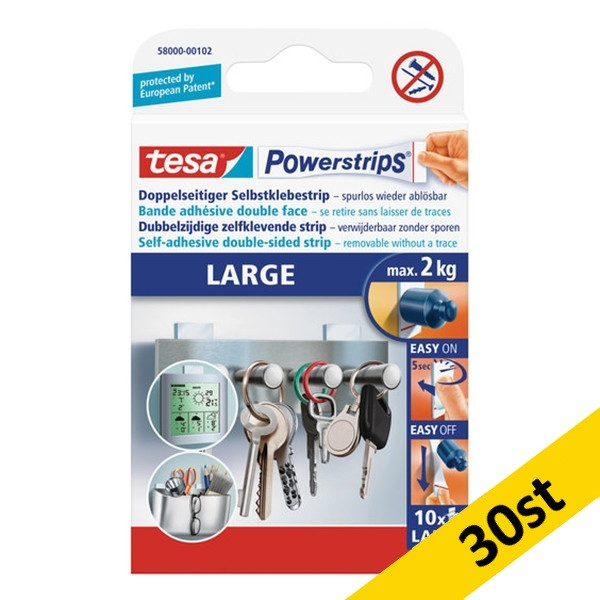 Powerstrips stora | Tesa | vit | 30st 203351 - 1
