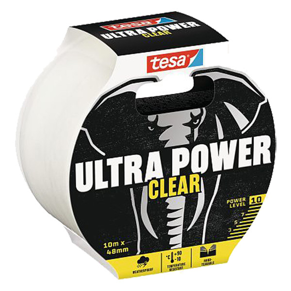 Tesa Reparationstejp 48mm x 10m | Tesa Ultra Power Clear | transparent | 1st 56496-00000-00 203299 - 1