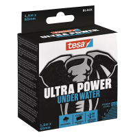 Reparationstejp 50mm x 1.5m | Tesa Ultra Power Under Water | svart | 1st 203298