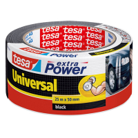 Tesa Silvertejp 50mm x 25m | Tesa Extra Power Universal | svart 56388-00001-07 202381