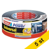 Silvertejp 50mm x 50m | Tesa extra Power | silver | 5st 202398 - 1