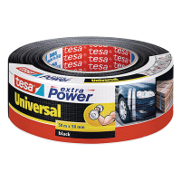 Silvertejp 50mm x 50m | Tesa extra Power | svart 203377