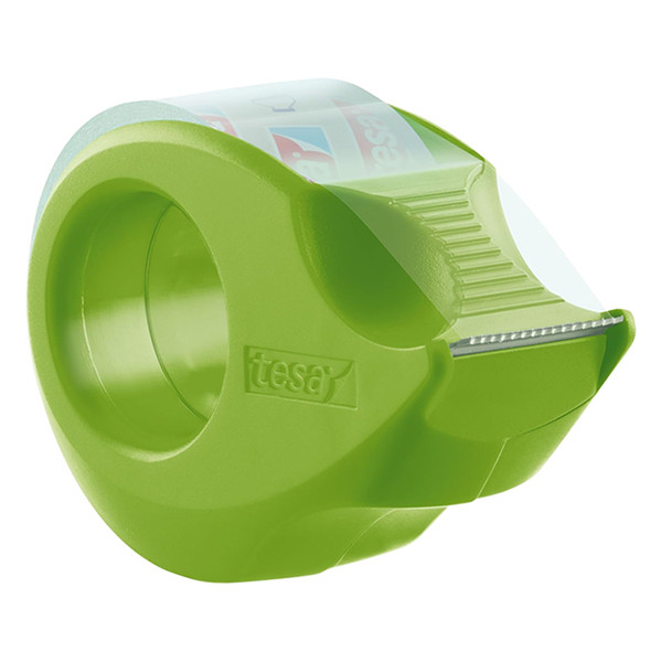 Tesa Självhäftande tejp + dispenser | 19mm x 10m | Tesa Eco & Crystal | 2 rullar 59038-00000-00 203386 - 2