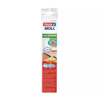 Tesa Tätningslist TesaMoll For Textiles transparent 43mm x 1m 05403-00102-00 203328