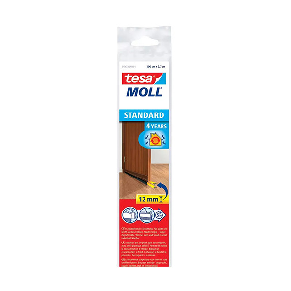 Tesa Tätningslist TesaMoll Standard brun 37mm x 1m 203321 - 1