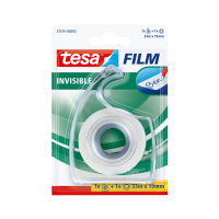 Tejp + tejphållare 19mm x 33m | Tesa Invisible 202371
