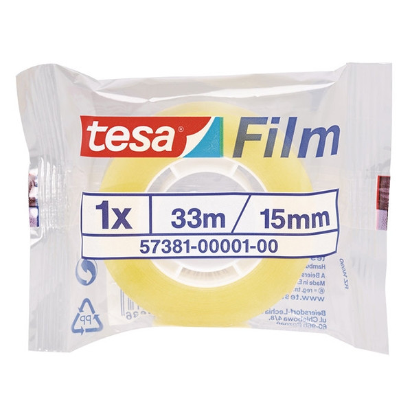 Tesa Tejp 15mm x 33m | Tesa 57381-00001 | 1st 57381-00001-00 57381-00001-01 202290 - 1