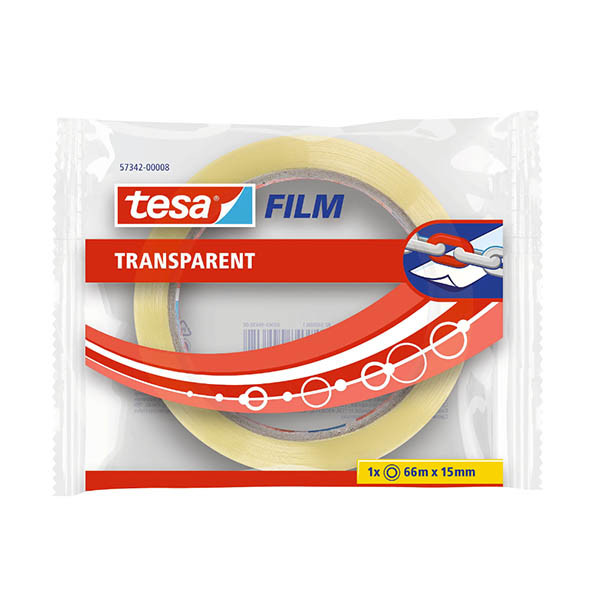 Tejp 15mm x 66m | Tesa Transparent 202423 - 1