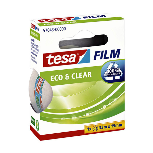 Tejp 19mm x 33m | Tesa Eco & Clear 202369 - 1