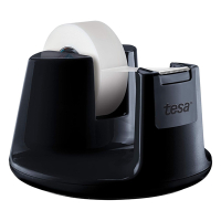 Tesa Tejphållare | Tesa Easy Cut | svart | rund 53828-00000-02 203393