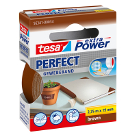 Tesa Textiltejp 19mm x 2,75m | brun | Tesa 56341-00034-03 202374