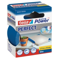 Tesa Textiltejp 38mm x 2,75m | blå | Tesa 56343-00036 56343-00036-03 202281
