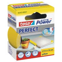 Textiltejp 38mm x 2,75m | gul | Tesa 56343-00037 202282