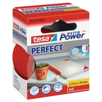 Textiltejp 38mm x 2,75m | röd | Tesa 56343-00038 202283