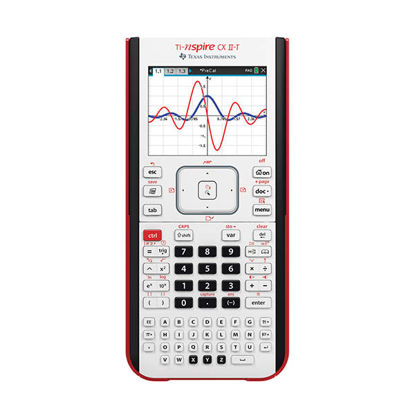 Texas-Instruments Grafräknare | Texas Instruments TI-Nspire CX II-T 5808850 NSCX2/TBL/3E14 206020 - 1