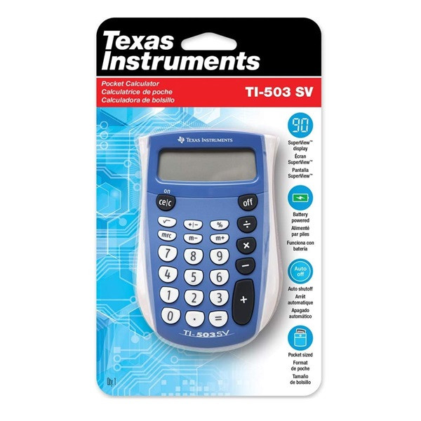 Miniräknare | Texas Instruments TI-503SV 206032 - 3