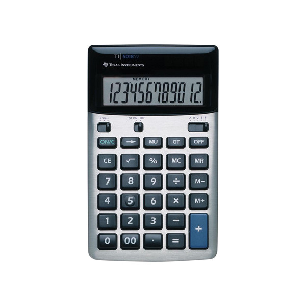 Texas-Instruments Texas Instruments TI-5018SV Bordsräknare TI-5018SV 206031 - 1