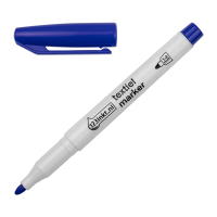 Textilpenna 1.0mm - 3.0mm | 123ink | blå 300841