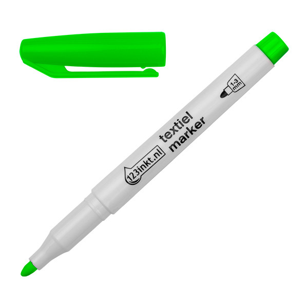 Textilpenna 1.0mm - 3.0mm | 123ink | ljusgrön 300848 - 1