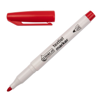 Textilpenna 1.0mm - 3.0mm | 123ink | röd 300842