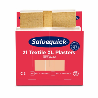 Textilplåster XL refill 6 ask | Salvequick 501464