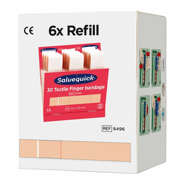 Textilplåster extra lång | Salvequick 501466 - 9