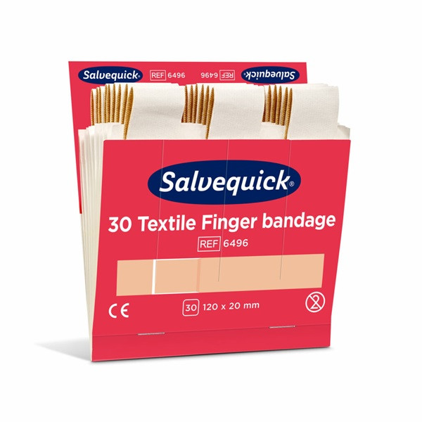 Textilplåster extra lång refill 6 ask | Salvequick 501466 - 3