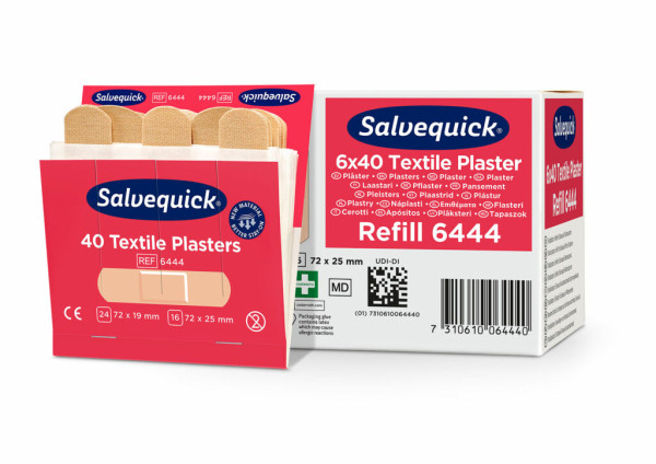 Textilplåster refill 6 ask | Cederroth 360957 - 2