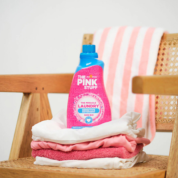 The Pink Stuff Flytande tvättmedel 960ml | The Pink Stuff Sensitive Non Bio  SPI00015 - 2