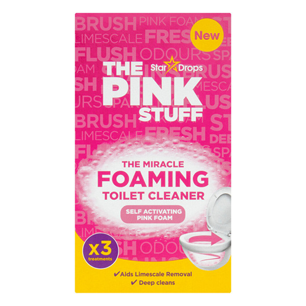 The Pink Stuff Foaming Toilet Cleaner | 3 x 100g  SPI00023 - 1