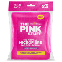 Rengöringsdynor 3st | The Pink Stuff Miracle Mikrofiber Pad Collection SPI00063