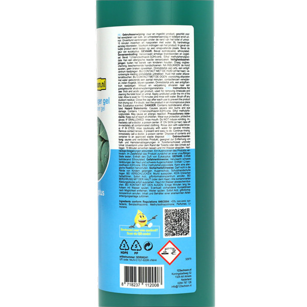 Toalettrengöring 750ml | 123ink Eucalyptus SDR06241 - 2