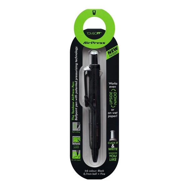 Tombow AirPress penna | Tombow | svart BC-AP12 241504 - 2