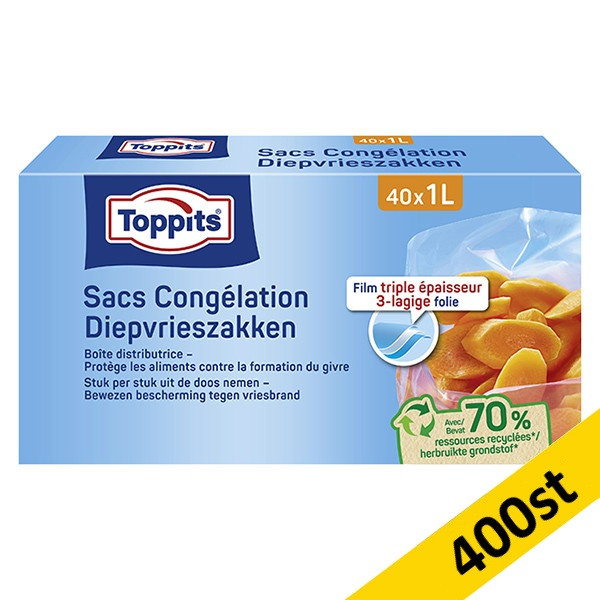 Fryspåsar | Toppits | 1 liter | 400st STO05017 - 1