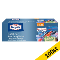 Fryspåsar | Toppits med dragkedja | 1 liter | 100st STO05023